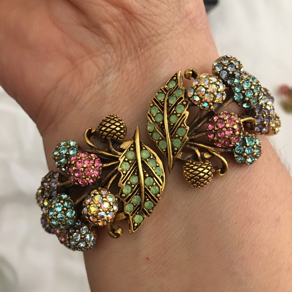 Signed rare Butler & Wilson limited edition bangle & earring set